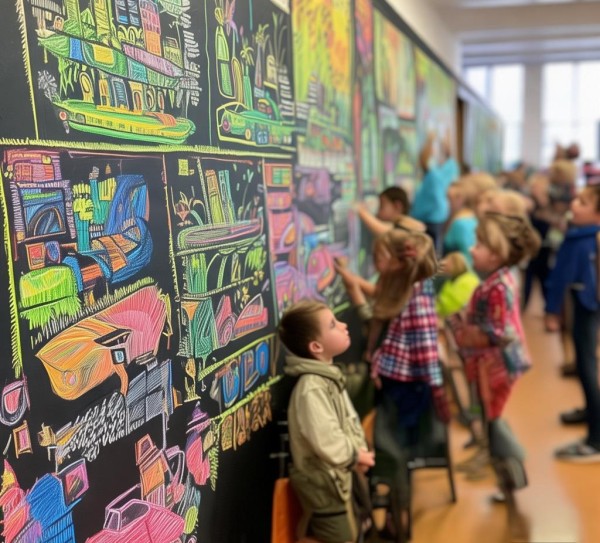 奇思妙想绘未来，一年级科技与创新主题绘画活动探索