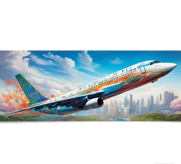 以画为媒,铸就蓝天梦想——中国航空工业与科技创新主题画的艺术表达与时代价值 以画为媒,铸就蓝天梦想——中国航空工业与科技创新主题画的艺术表达与时代价值