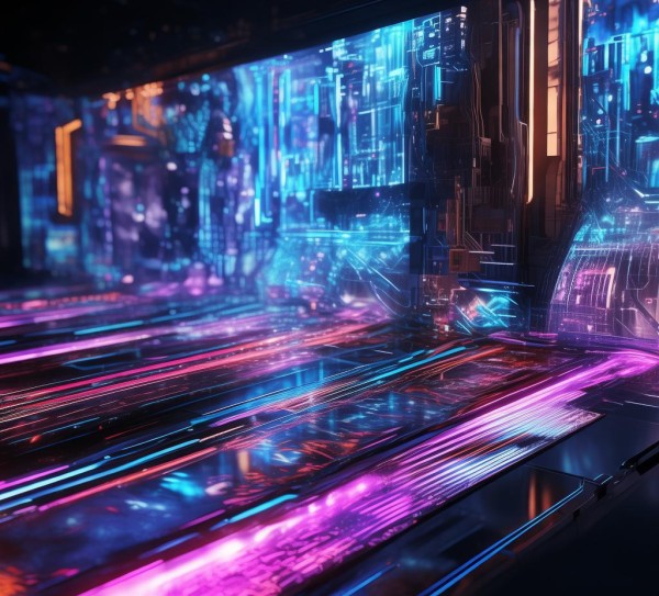 科技动态炫酷全屏4k壁纸，沉浸式视觉盛宴，让屏幕焕发未来科技感