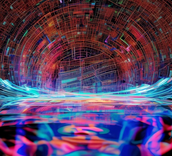 科技感爆棚！八卦元素融合高科技动态壁纸图片，打造专属视觉盛宴