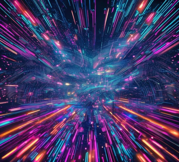 动态电子科技背景图片，数字时代的视觉新语——探索科技感与动感的完美融合