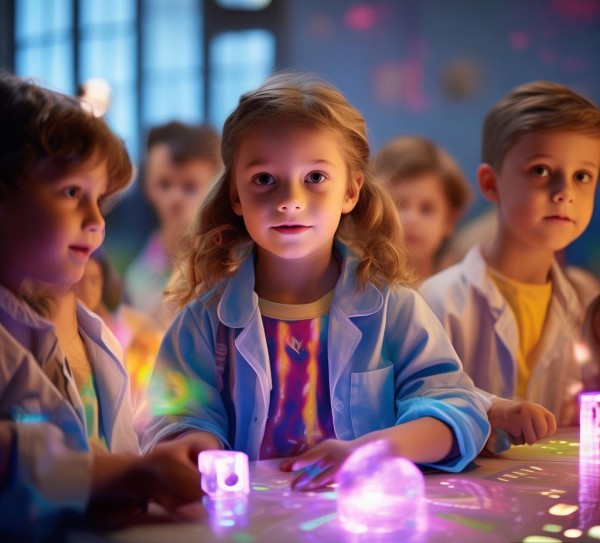 幼儿园科技动态，小小探索，科技点亮童心未来