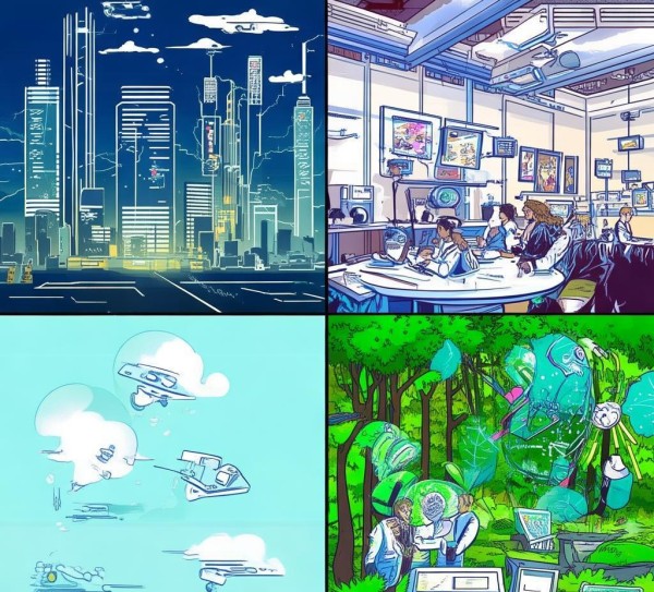 科技与创新绘未来，四开手抄报里的精彩篇章