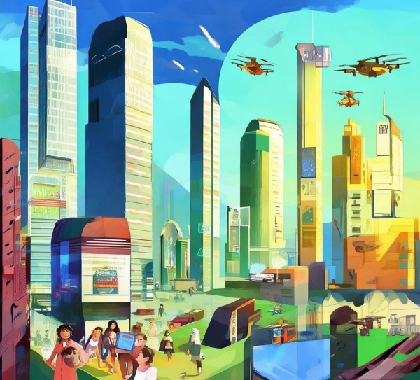 科技创新与未来生活，手抄报里的科技新篇章