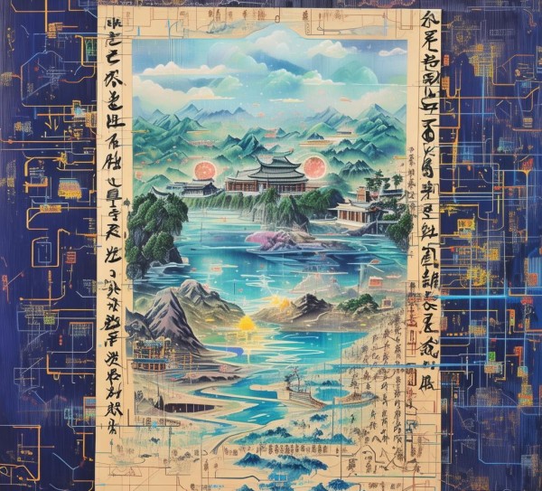 传统与创新科技手抄报，传承文化，点亮未来