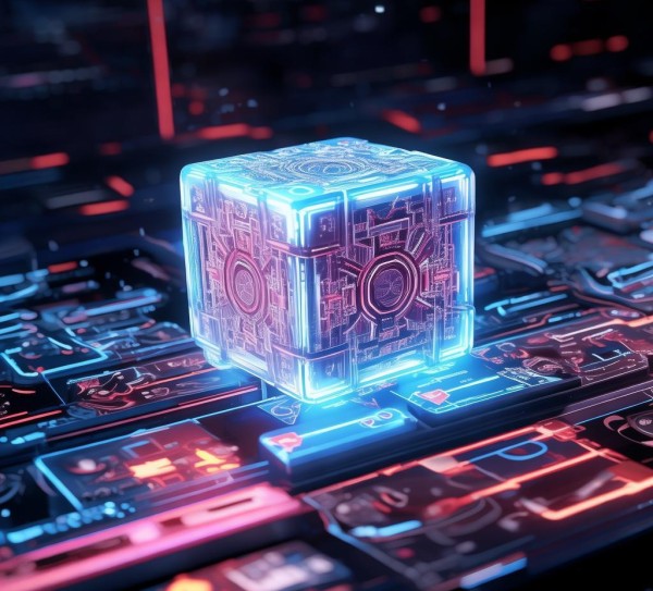 科技动态魔方壁纸制作全攻略，从素材到桌面的简单步骤