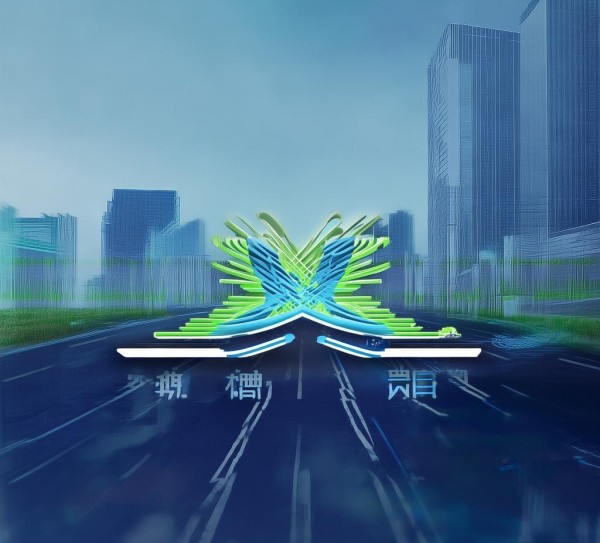 陕西公路交通科技开发咨询公司logo设计解析，科技赋能，智慧交通的视觉符号